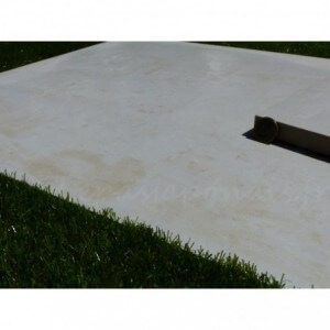 Japanese Pitch Slab Ivory Concrete Color - Pack of 16 pieces