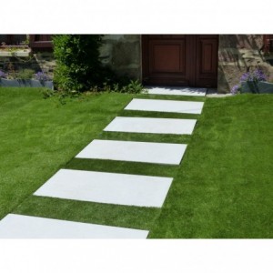 Pedras de jardim japonesas, cor concreto, marfim - Pacote com 20 unidades