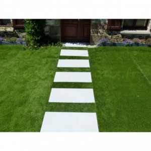 Pedras de jardim japonesas, cor concreto, marfim - Pacote com 24 unidades