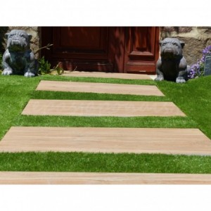 Roble Color Japanese Pitch Slab - Pack of 16 pieces