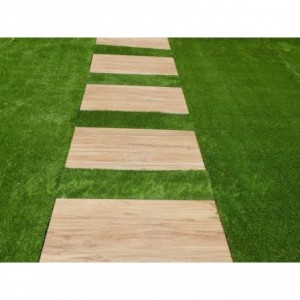 Pedras de jardim japonesas, cor Roble - Pacote com 24 peças