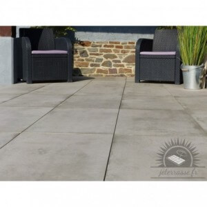 Betonplatte Grau 100x50 - Pack 10 m²