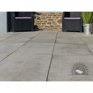 Baldosa Porcelánico efeito Hormigón Cinza 100x50 - Pacote 18 m²