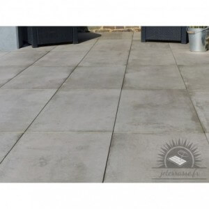 Baldosa Porcelánico efeito Hormigón Cinza 100x50 - Pacote 30 m²