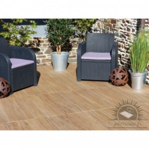 Fliese Holz Hell 100x50 - Pack 12 m²