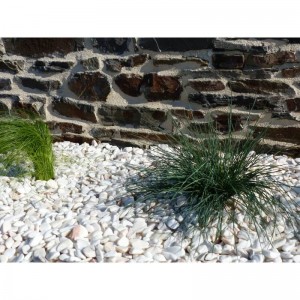 Galet Blanc Rosé 12-24 - Pack de 25 M² - 50 sacs - 1000 kg