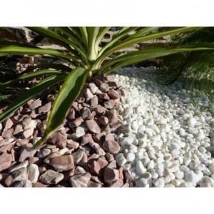 Galet Rouge Pack de 10 M² calibre 12-24 mm