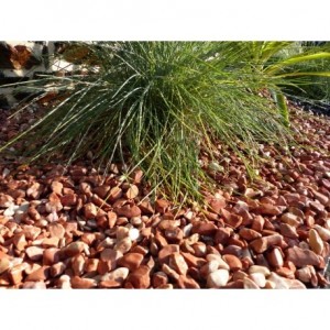 Galet Rouge Pack de 5 M² calibre 6-12 mm