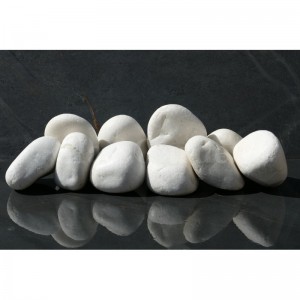 Gros Galets BLANC 100-200 - pack 10 Galets