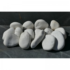 Gros Galets BLANC 100-200 - pack 15 Galets