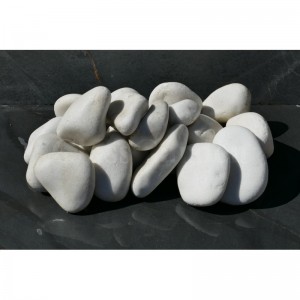 Gros Galets BLANC 100-200 - pack 10 Galets