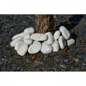 Gros Galets BLANC 100-200 - pack 15 Galets