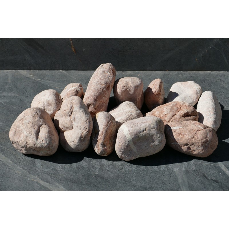 Gros Galets ROUGE 100-200 - pack 15 Galets