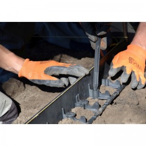 Bordure de Jardin Flexible avec piquets - 8 mètres