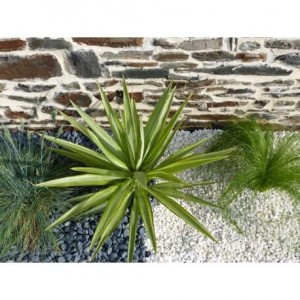 Pedras brancas brilhantes, pacote com 6 a 15 unidades por 25 m² - 50 sacos - 1000 kg