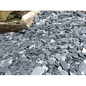 Paillage Ardoise NOIR  10-40  - VRAC Big Bag - 500 kg