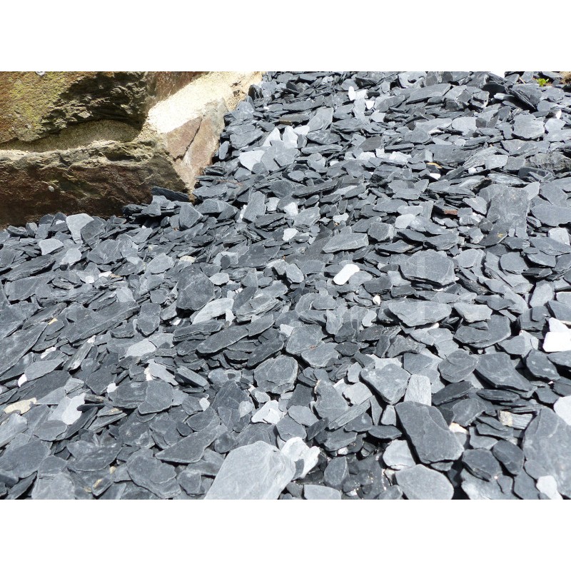 Pacciame di ardesia nera 10-40 - Sacco grande sfuso - 500 kg