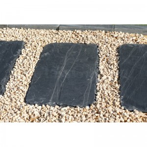 Pas Japonais Irrégulier Rectangle