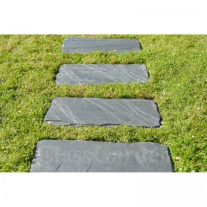 Pas Japonais Irrégulier Rectangle