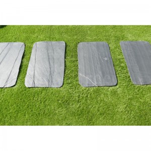 Pas Japonais Irrégulier Rectangle